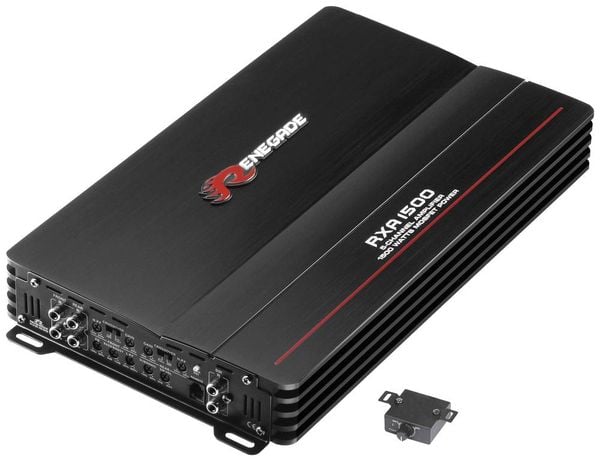 Produktbild: Renegade RXA1500 5-Kanal Endstufe 1500 W Lautst&auml;rke-/Bass-/H&ouml;hen-Regelung Passend f&uuml;r (Auto-Marke): Universal