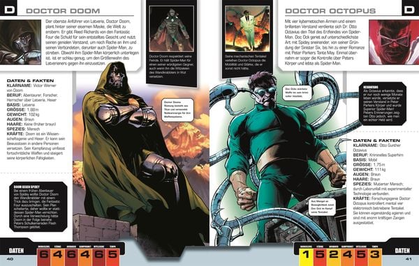 Produktbild: MARVEL Spider-Man Lexikon der Helden und Schurken