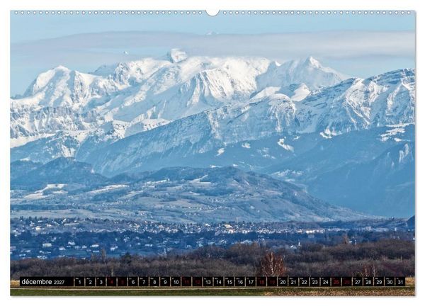 Produktbild: Au fil du temps... Du Jura aux Alpes (Calendrier mural haut de gamme 2027 DIN A2 vertical), CALVENDO calendrier mensuel