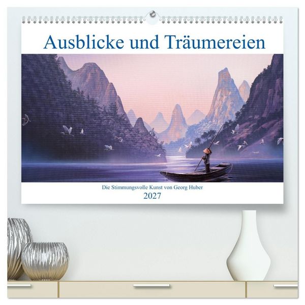 Produktbild: Paradise, Ausblicke und Tr&auml;umereien (hochwertiger Premium Wandkalender 2027 DIN A2 quer), Kunstdruck in Hochglanz