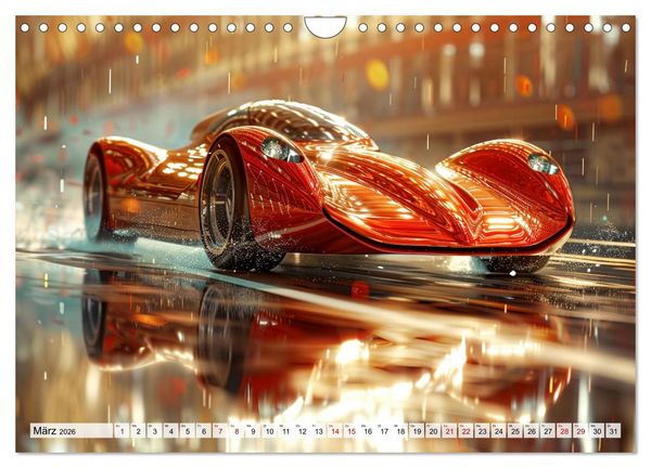Produktbild: Future Rides (Wandkalender 2026 DIN A4 quer), CALVENDO Monatskalender