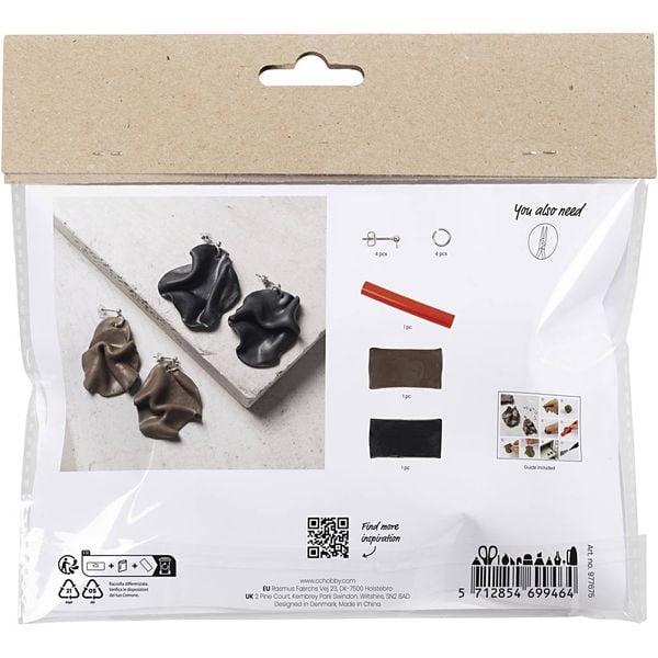 Produktbild: Creativ Company Mini Kreativ Set Schmuck, gefaltete Ohrring