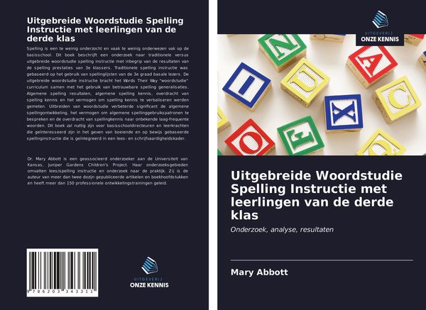 Produktbild: Uitgebreide Woordstudie Spelling Instructie met leerlingen van de derde klas