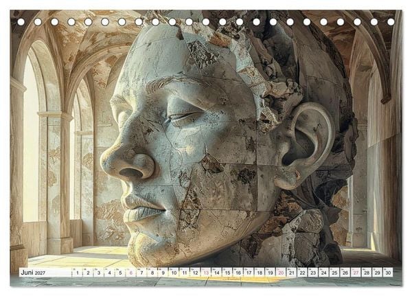 Produktbild: Anima Architectura, der Geist der Steine (Tischkalender 2027 DIN A5 quer), CALVENDO Monatskalender