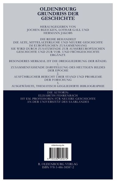 Produktbild: Vom Ancien R&eacute;gime zum Wiener Kongre&szlig;