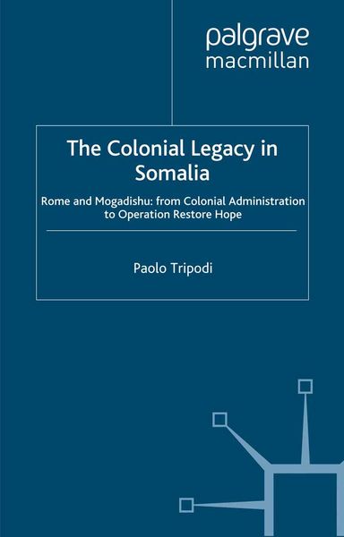 Produktbild: The Colonial Legacy in Somalia