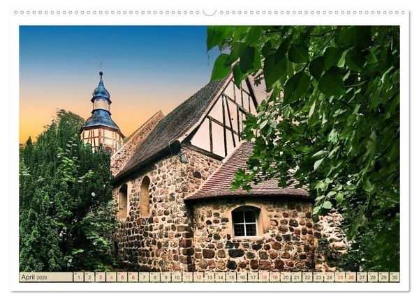 Produktbild: Dorfsch&ouml;nheiten (Wandkalender 2026 DIN A2 quer), CALVENDO Monatskalender