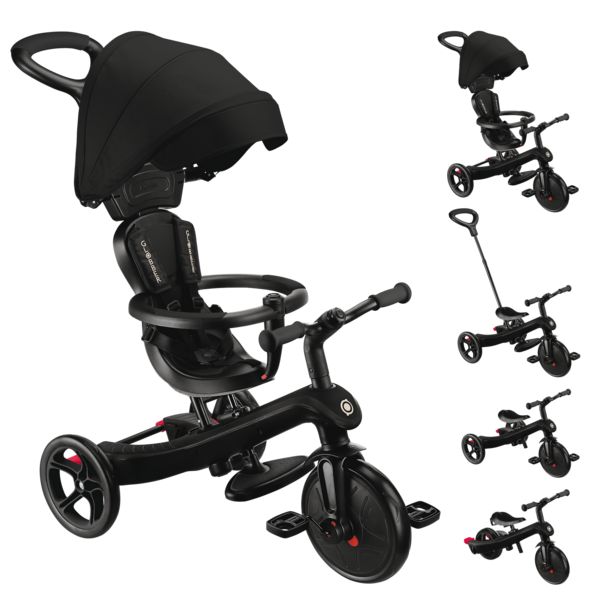 Produktbild: GLOBBER EXPLORER TRIKE 4in1 schwarz