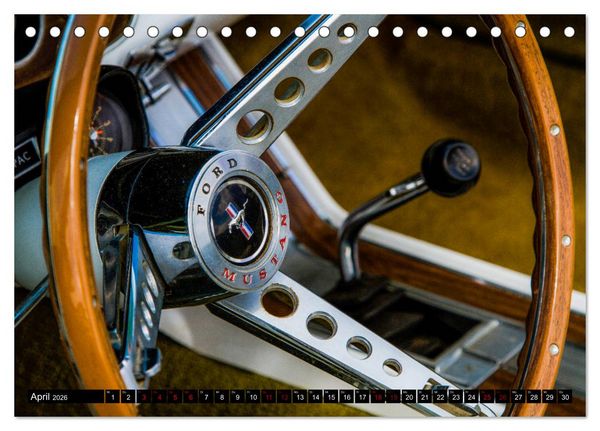 Produktbild: Ford Mustang - Die Legende (Tischkalender 2026 DIN A5 quer), CALVENDO Monatskalender