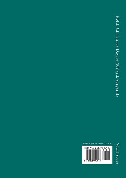 Produktbild: Christmas Day, H.109
