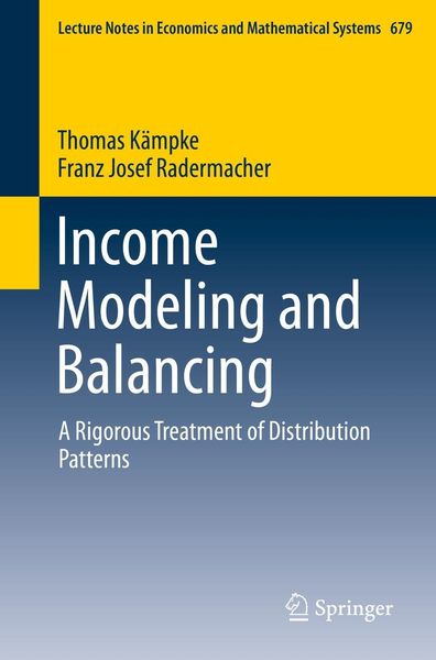 Produktbild: Income Modeling and Balancing