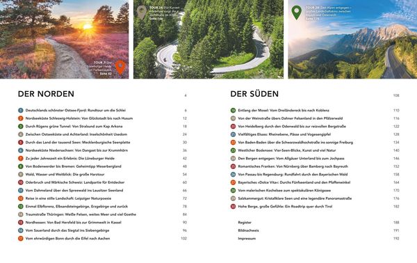 Produktbild: HOLIDAY Reisebuch: Einfach losfahren. 30 Traumstraßen vor der Haustür entdecken