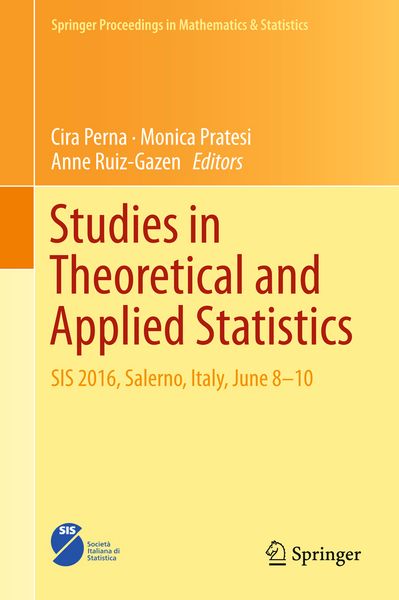 Produktbild: Studies in Theoretical and Applied Statistics