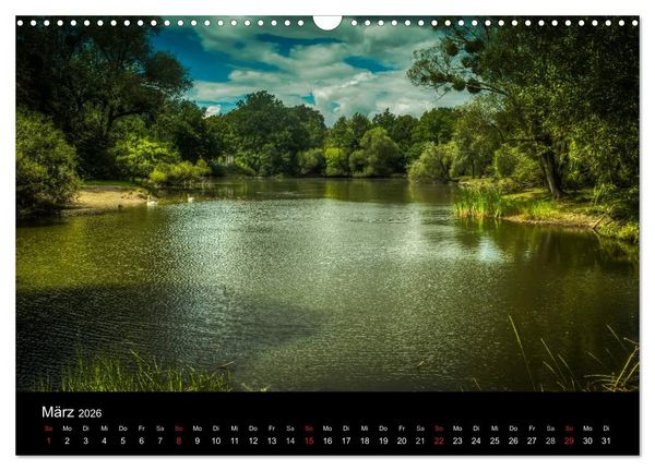 Produktbild: Dessau - Kulturlandschaft (Wandkalender 2026 DIN A3 quer), CALVENDO Monatskalender