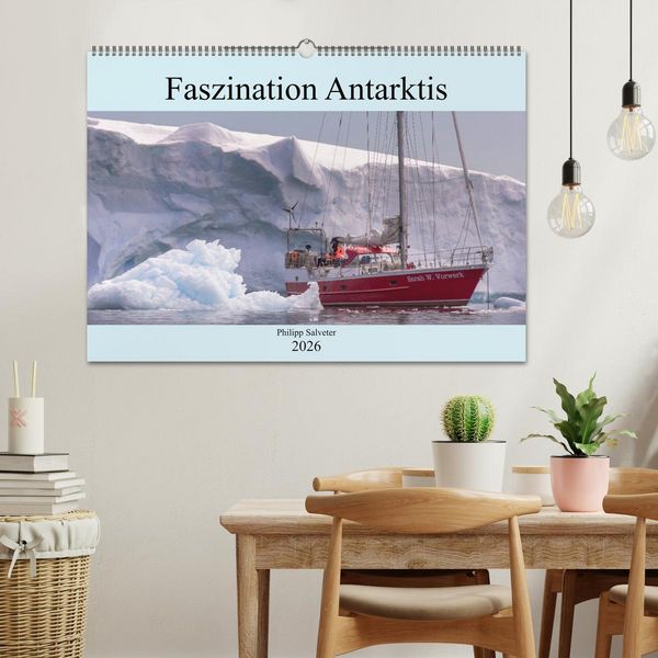 Produktbild: Faszination Antarktis (Wandkalender 2026 DIN A2 quer), CALVENDO Monatskalender