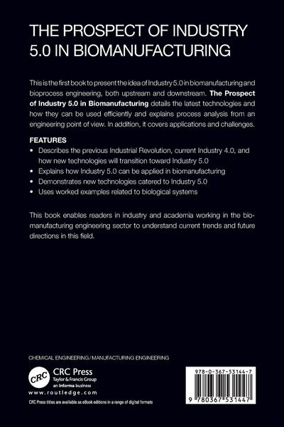 Produktbild: The Prospect of Industry 5.0 in Biomanufacturing