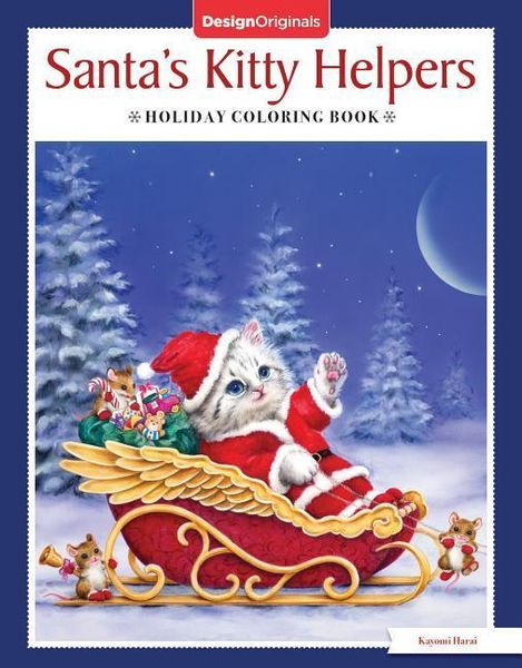 Produktbild: Santa's Kitty Helpers Holiday Coloring Book