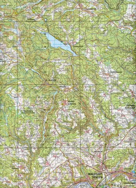 Produktbild: Waldshut-Tiengen 1:100 000