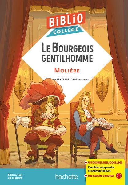 Produktbild: BiblioColl&egrave;ge - Le bourgeois gentilhomme, Moli&egrave;re