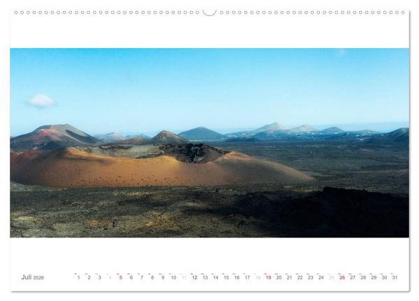 Produktbild: Lanzarote - Insel der Feuerberge (hochwertiger Premium Wandkalender 2026 DIN A2 quer), Kunstdruck in Hochglanz