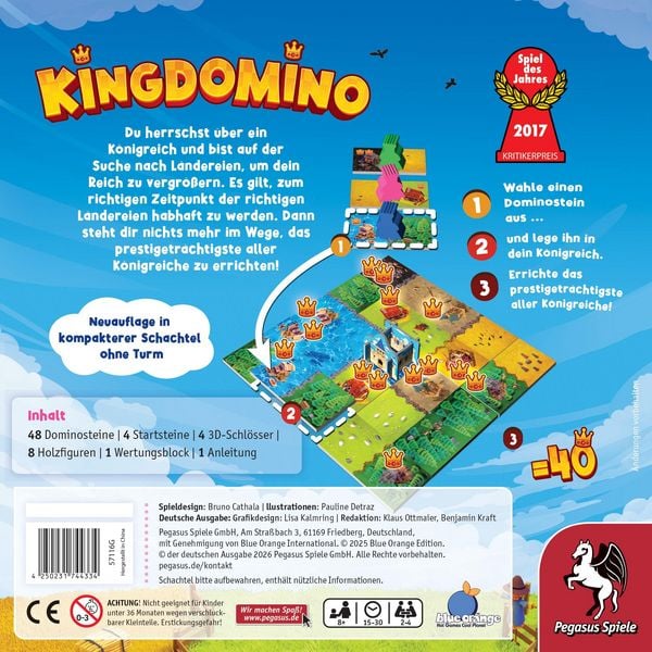 Produktbild: Kingdomino (Neuausgabe)