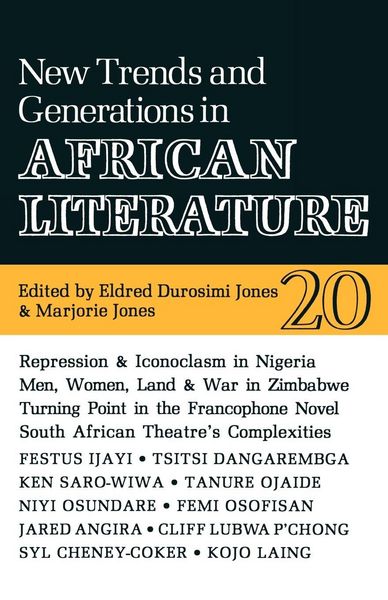 Produktbild: Alt 20 New Trends and Generations in African Literature