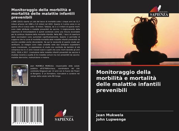 Produktbild: Monitoraggio della morbilit&agrave; e mortalit&agrave; delle malattie infantili prevenibili