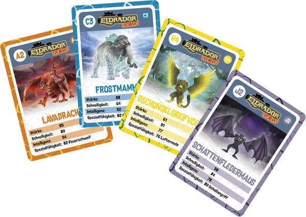 Produktbild: schleich&reg; 51611 - Eldrador Creatures, Das Kartenspiel Quartett & Trumpf, Metalldose