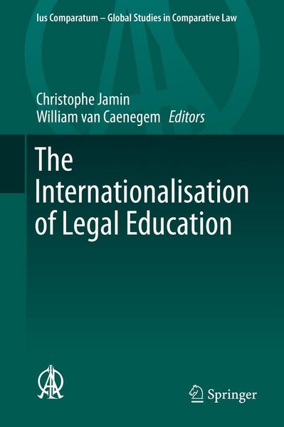 Produktbild: The Internationalisation of Legal Education