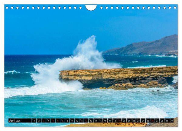 Produktbild: Fuerteventura - Hart am Wind (Wandkalender 2026 DIN A4 quer), CALVENDO Monatskalender