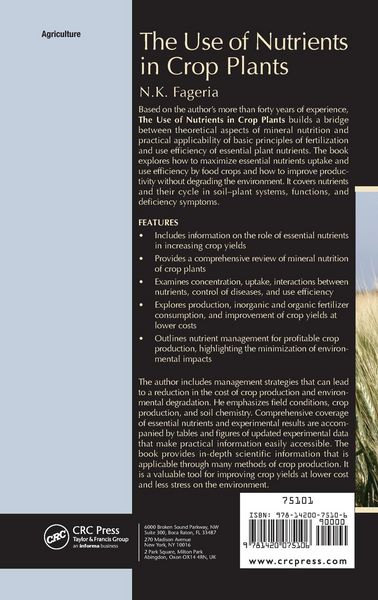 Produktbild: The Use of Nutrients in Crop Plants