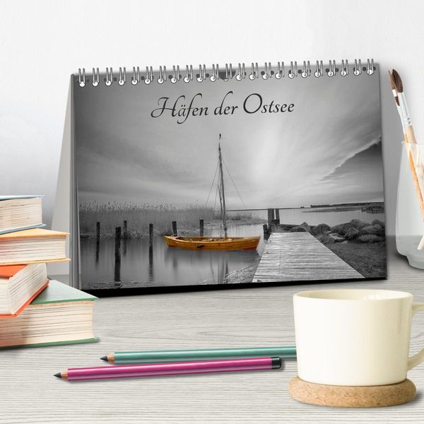 Produktbild: H&auml;fen der Ostsee (Tischkalender 2026 DIN A5 quer), CALVENDO Monatskalender