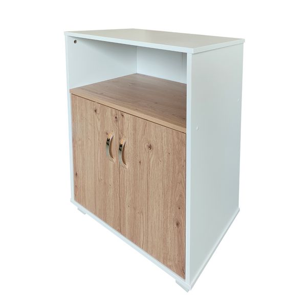 Produktbild: HTI-Living K&uuml;chenschrank Blanca Wei&szlig; Artisaneiche K&uuml;chenschrank Blanca Wei&szlig; Artisaneiche