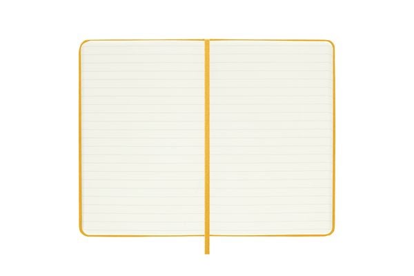 Produktbild: Moleskine Classic Notebook, Pocket, Ruled, Orange Yellow, Silk Hard Cover (3.5 x 5.5)