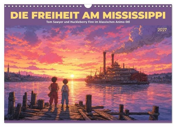 Produktbild: Die Freiheit am Mississippi (Wandkalender 2027 DIN A3 quer), CALVENDO Monatskalender
