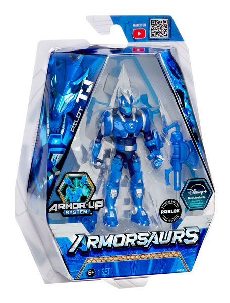 Produktbild: Armorsaurs 3.75 Figure- Triceratops Pilot (TJ)