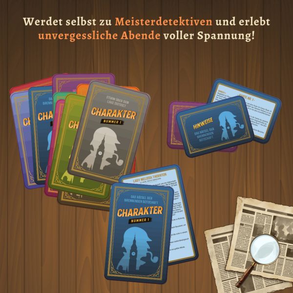 Produktbild: Kleine Morde unter Freunden: Sherlock Holmes. 10 mysteri&ouml;se Mini-F&auml;lle zum Selberspielen