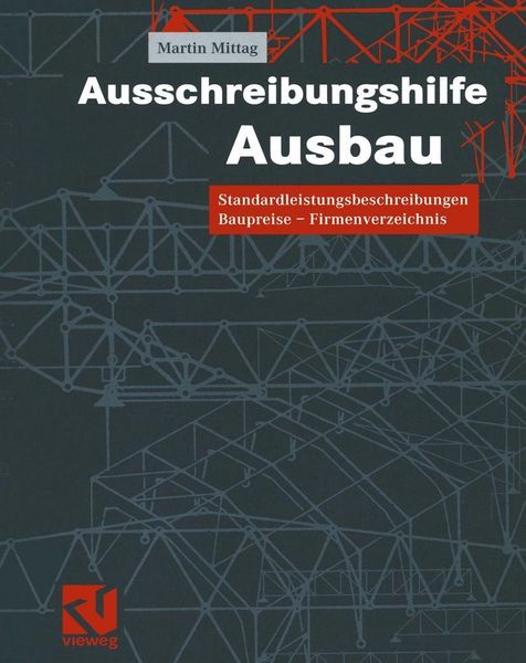 Produktbild: Ausschreibungshilfe Ausbau