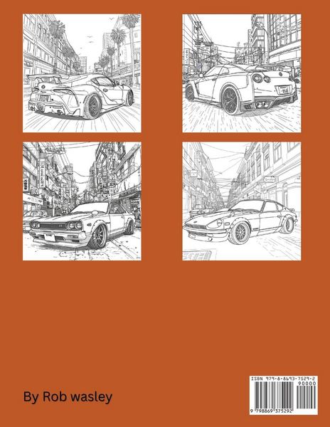 Produktbild: JDM Cars Coloring Book