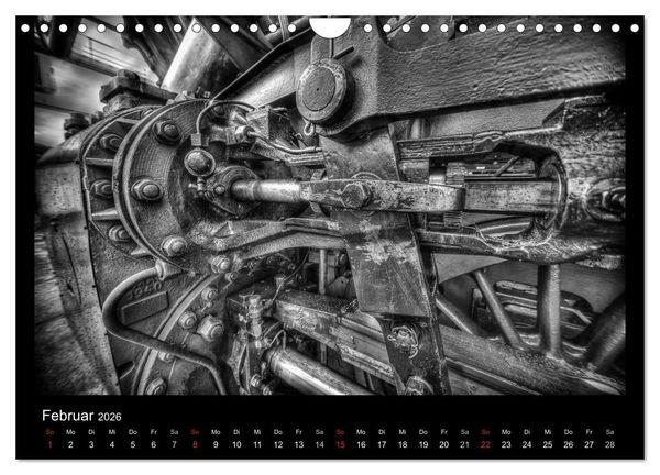 Produktbild: Dampflokomotiven (Wandkalender 2026 DIN A4 quer), CALVENDO Monatskalender