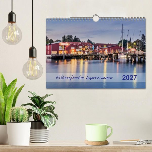 Produktbild: Eckernf&ouml;rder Impressionen (Wandkalender 2027 DIN A4 quer), CALVENDO Monatskalender