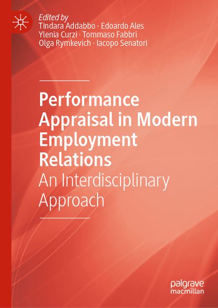 Produktbild: Performance Appraisal in Modern Employment Relations