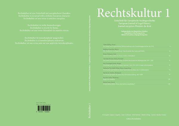 Produktbild: Rechtskultur 1