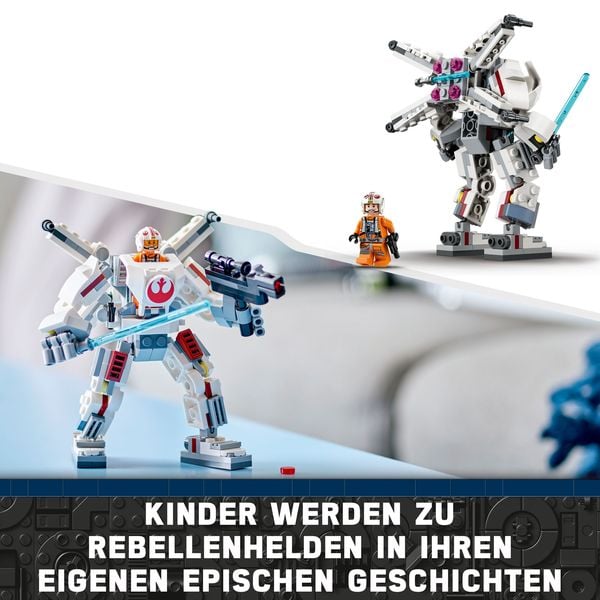 LEGO Star Wars Luke Skywalkers X-Wing Mech, Bauspielzeug 75390