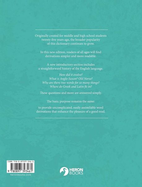 Produktbild: Heron Derivation Dictionary - Hardback
