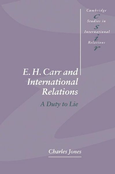 Produktbild: E. H. Carr and International Relations