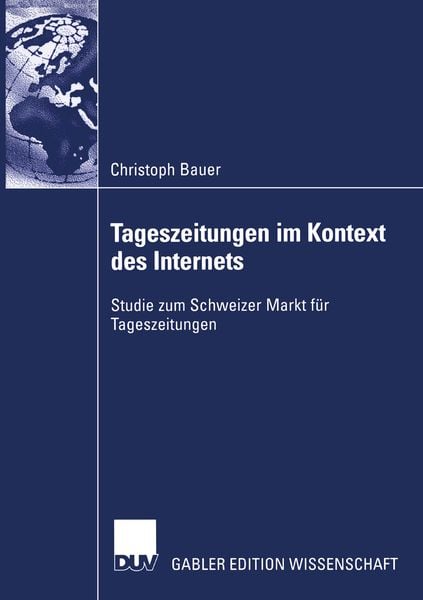 Produktbild: Tageszeitungen im Kontext des Internets