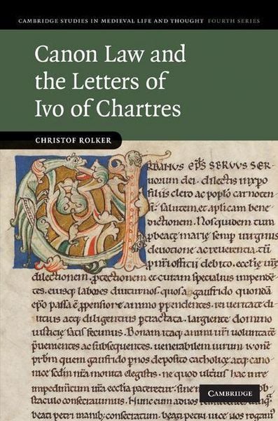Produktbild: Canon Law and the Letters of Ivo of Chartres