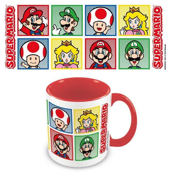 Produktbild: SUPER MARIO RED COLOURED INNER MUG