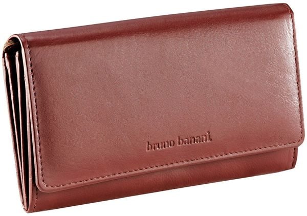 Bruno Banani Geldbörse 'Elegance' Echtleder (Farbe: braun)